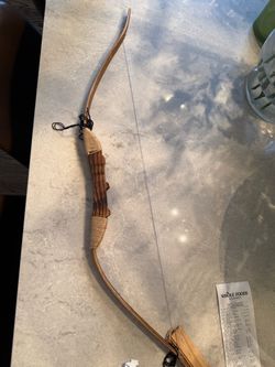 Handmade Wooden Recurve Bow
