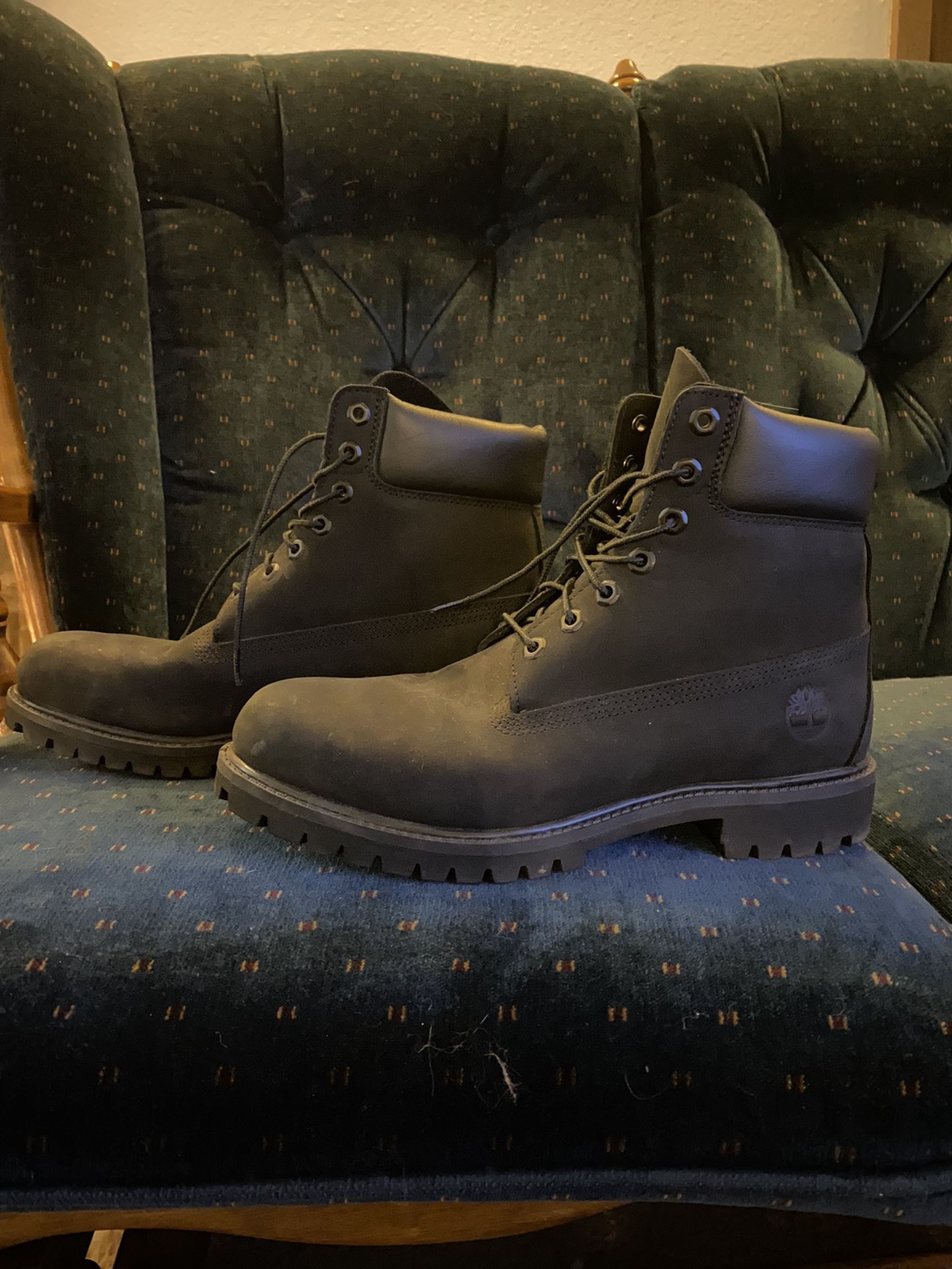 Black Suede Timberlands