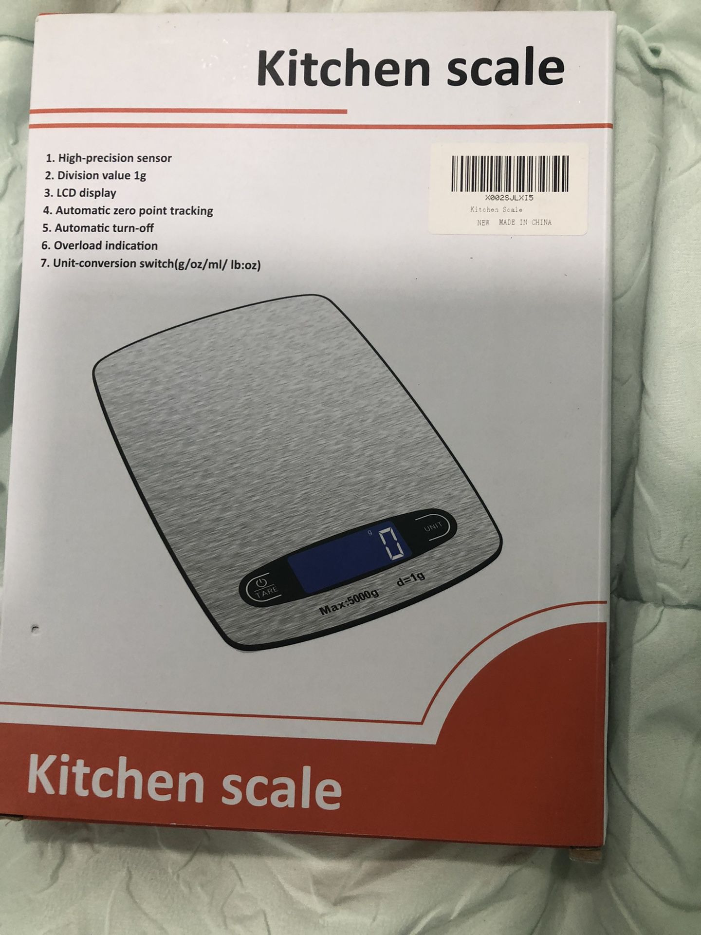 New Kitchen Scale 