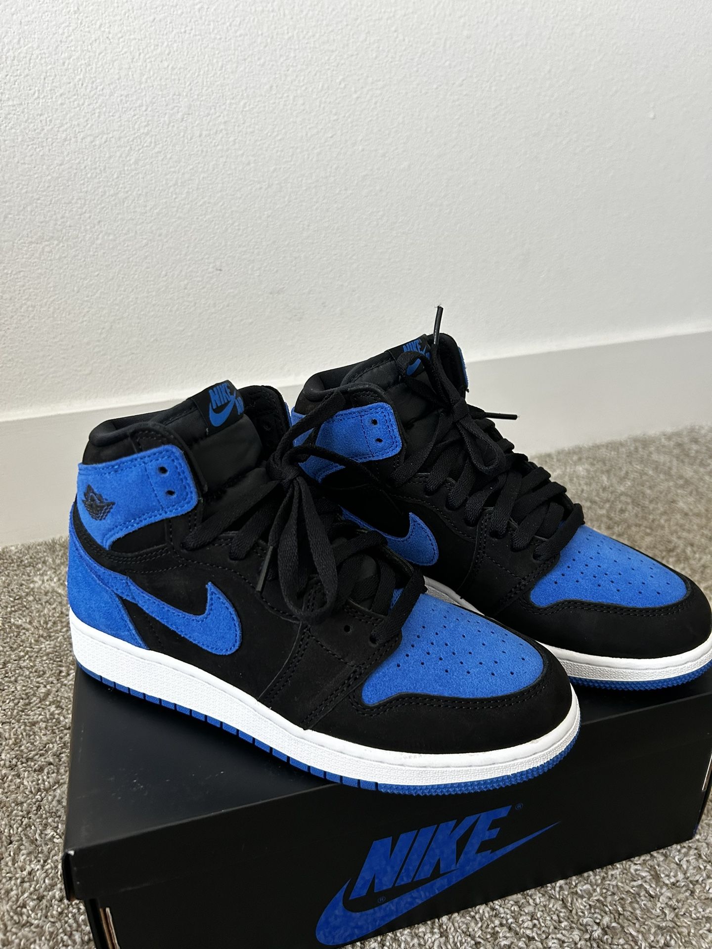 Jordan 1 Royal Reimagined Size 6Y