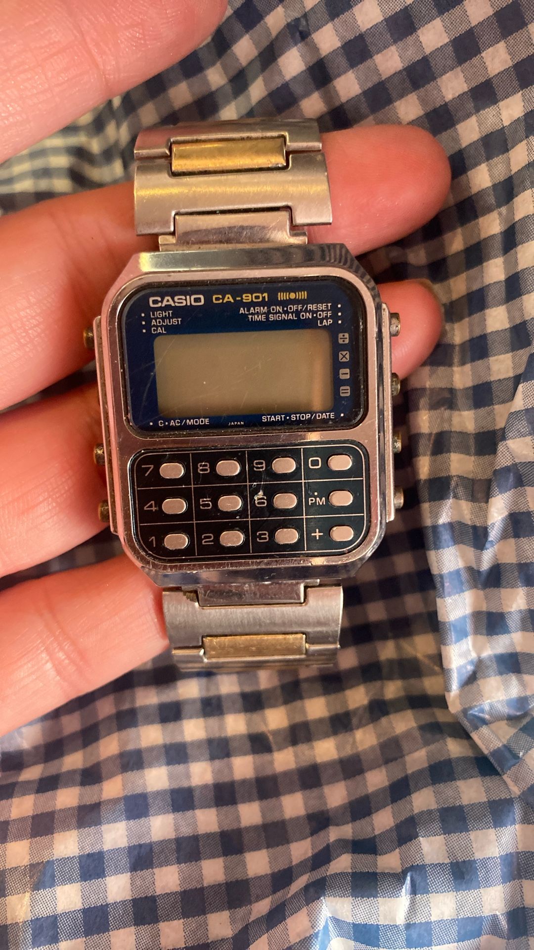 Vintage Casio Ca –901 Watch