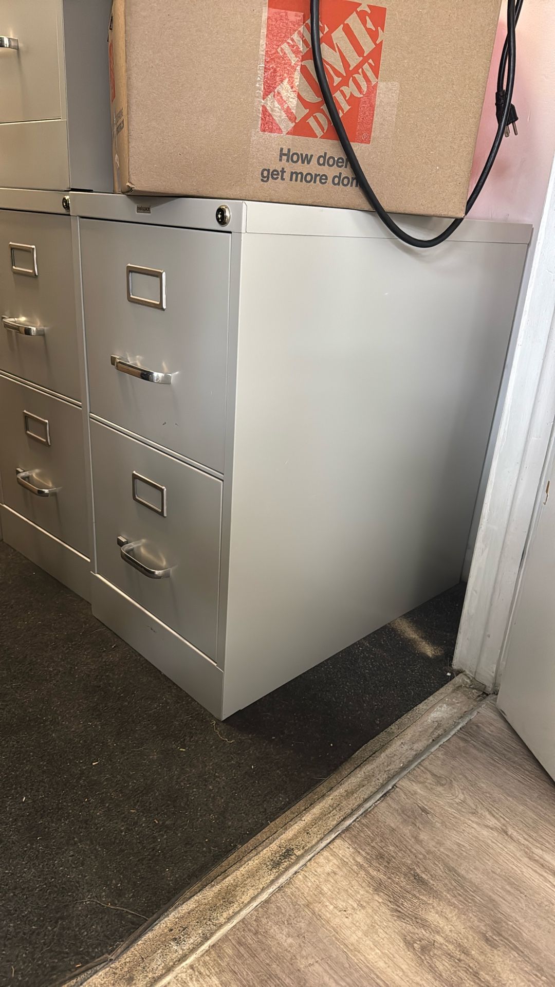 5 Office Filing Cabinets