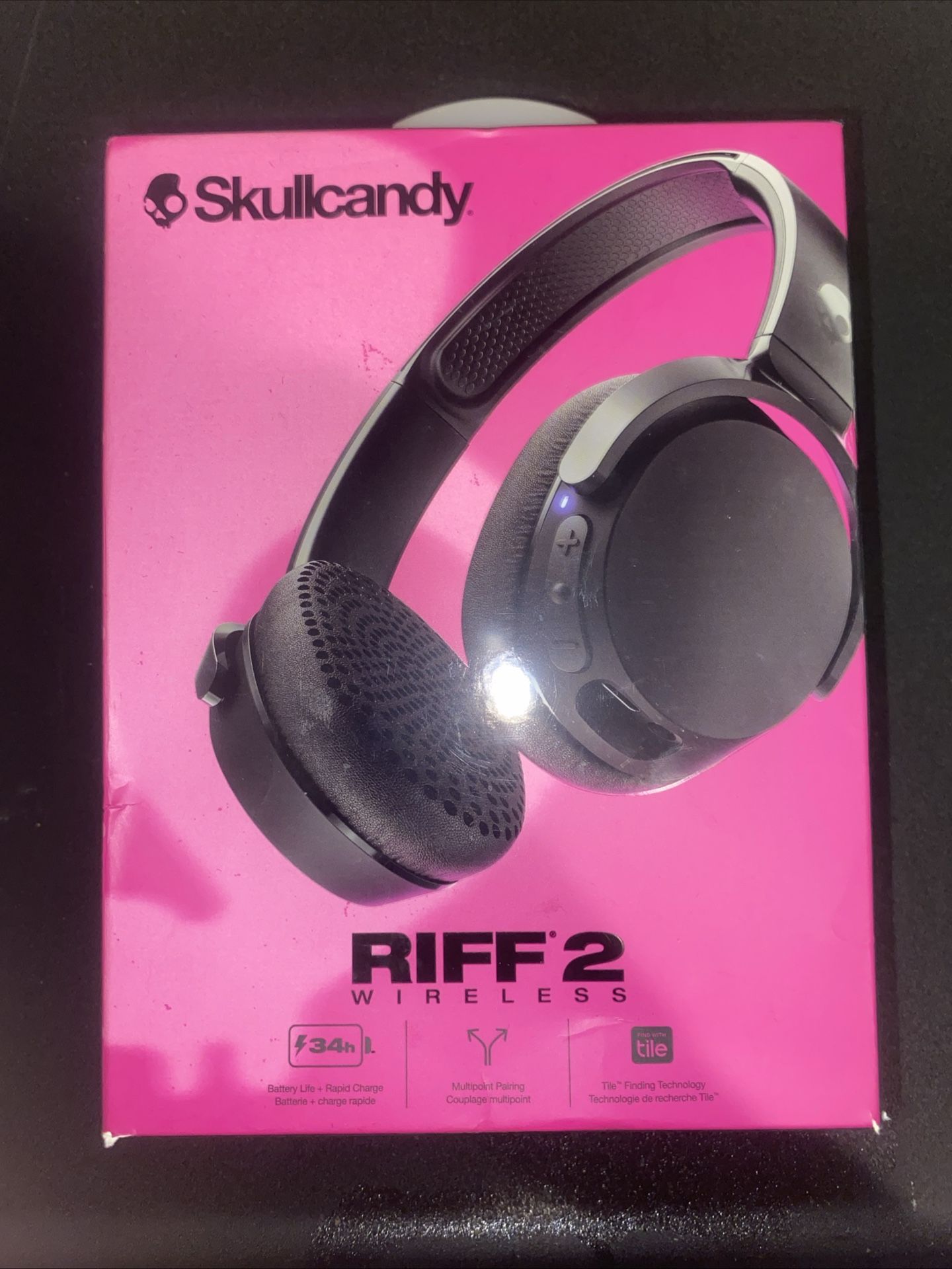 Skullcandy Riff 2 Wireless Headphones New