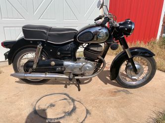 Vintage motorcycle