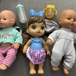 Toddler Girl Toy Doll Bundle 