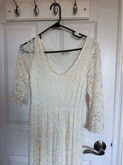 Maternity maxi dress