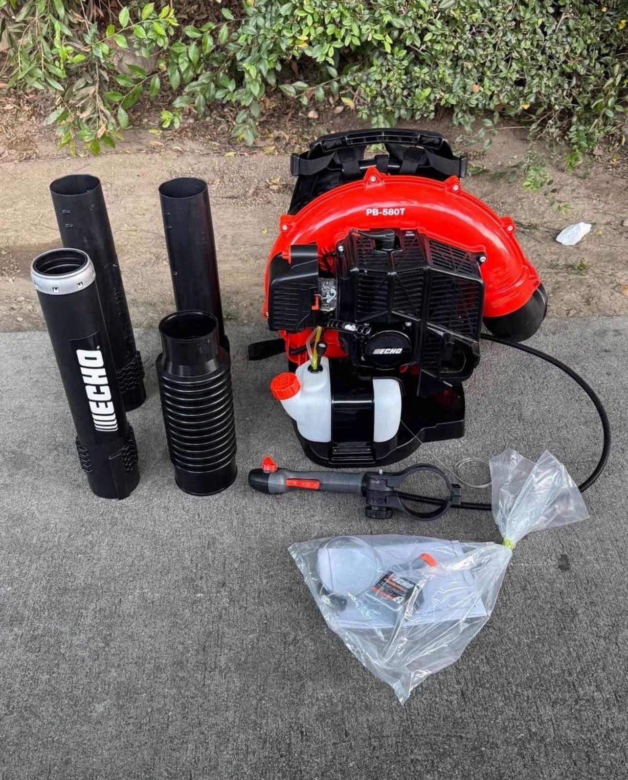 ECHO 216 MPH 517 CEM 58.2cc Gas 2-Stroke Cycle Backpack Leaf Blower with Tube Throttle