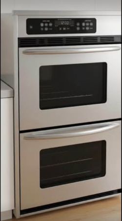 🔥🔥 $150 BARGAIN: Frigidaire Professional 30" Double Oven Needs Lower Door Outer Glass (Compare $3k