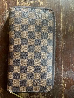 LOUIS VUITTON ZIP WALLET DAMIER EBENE