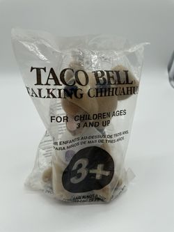 Taco Bell Chihuahua 6" Applause Brand Bandana Napkin w/Collar - With Sound