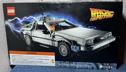 BACK TO THE FUTURE LEGO SET