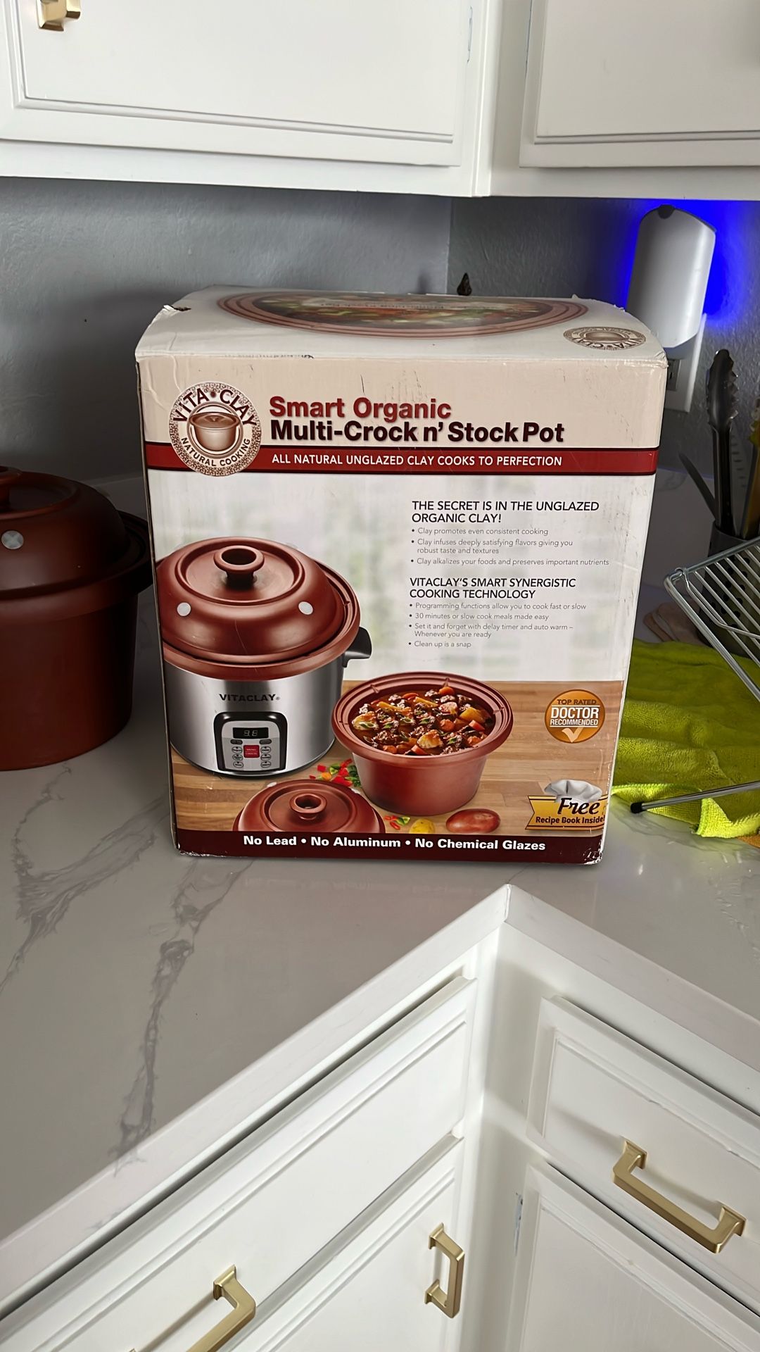 VitaClay Organic Clay Cooker – Like New