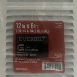 Ceiling /wall Register 