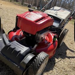 Troy built top of line mower ( stalls)