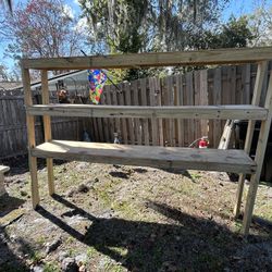 Wood 🪵 Shelve 6 Feet Height X 8 Feet Wide 