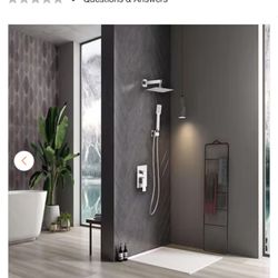 Novara Brushed Nickel Shower Set