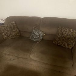 Two Couches And Coffee Table Set