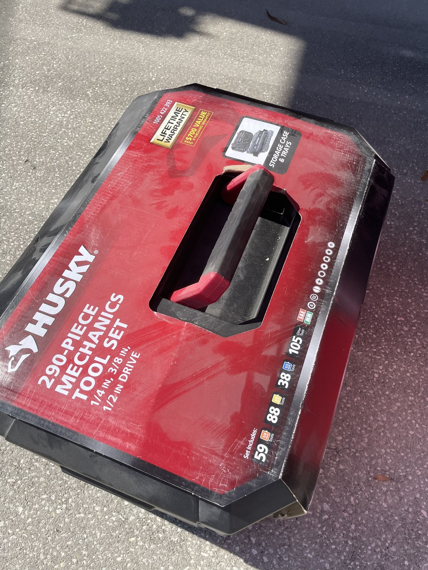 Brand New Husky 290 Piece Mechanics Tool Set