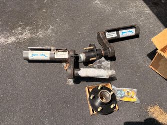 1000 Lb. Torsional Stub Axles With 5-Bolt for trailer camper teardrop etc