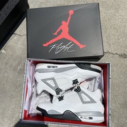 White Cement Jordan 4 