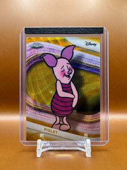 2025 Topps Chrome Disney Piglet #144 Gold /50