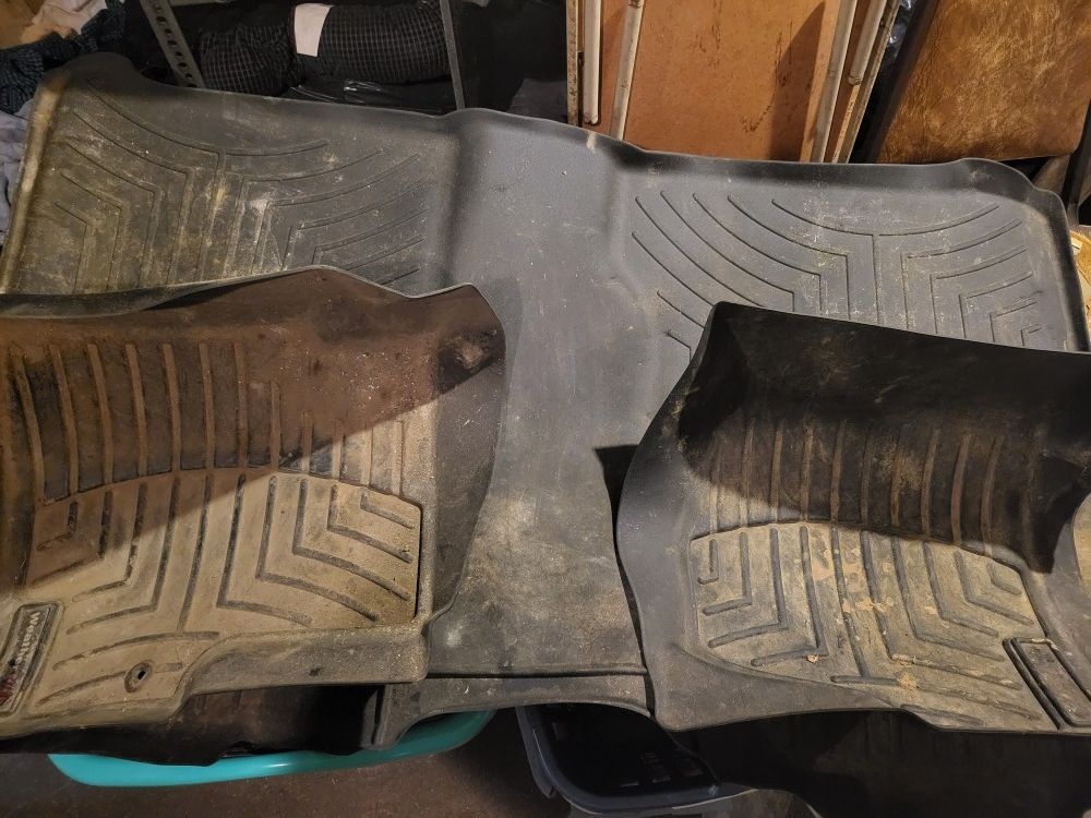 Weathertech Floormats Chevy Silverado Front and Rear