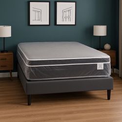 Brand New Queen Size Pillow Top Mattress – 14” Thick for Superior Comfort. Direct from Factory. Also Available: Twin, Full & King. Fast Same-Day Deliv