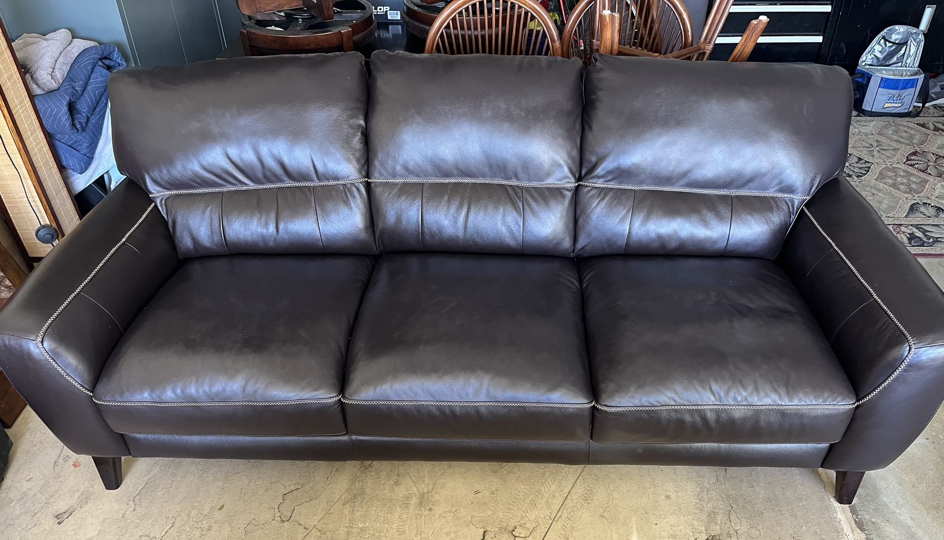 LEATHER SOFA