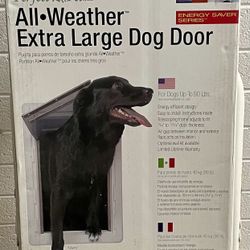 Perfect Pet All-Weather Extra Large Dog Door.