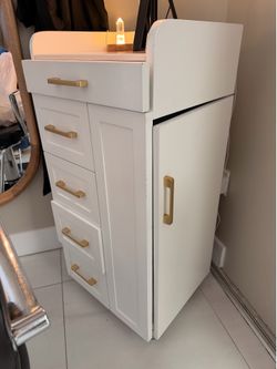 Minerva salon cart with wheels
