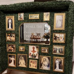 Wedding Photos Wall