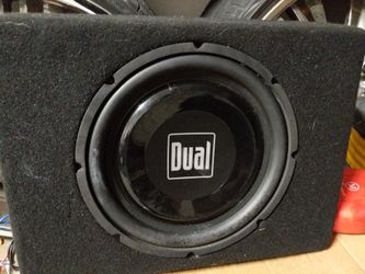 Dual 10inch subwoofer