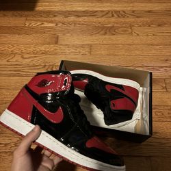 Air Jordan 1 Retro High OG GS 'Patent Bred'