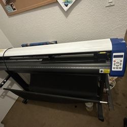 VEVOR Vinyl Cutter 53 Inch Vinyl Cutter Machine Semi-Automatic DIY Vinyl Printer Cutter Machine Manual Positioning Sign Cutting with Floor Stand Signm