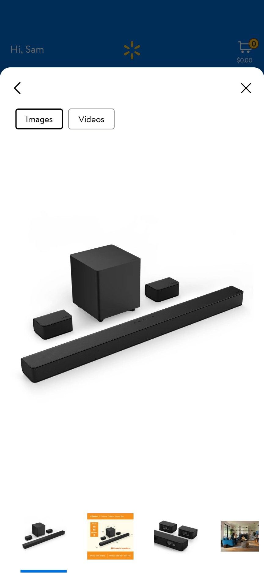 Vizio TV Sound System