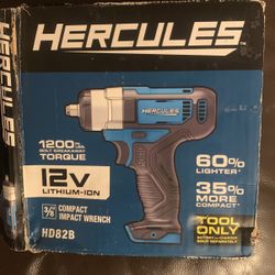 Compact 3/8 impact wrench 12 V
