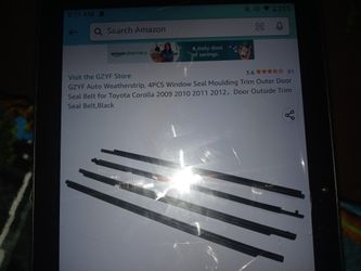 Toyota Corolla Window Seal Moulding 