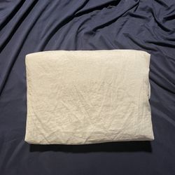 Casual Home Aqua Twin flat sheet 100% cotton. 61x92