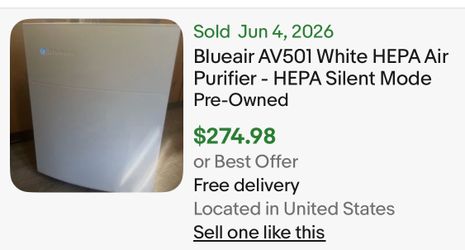Blue Air AV501 Air Purifying System