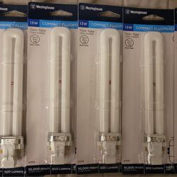 Westinghouse-13w Compact Fluorescent-Twin Tube