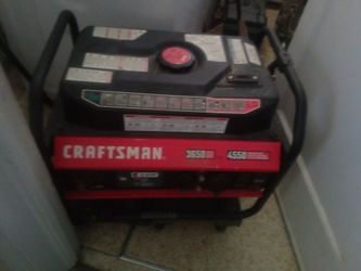 Craftsman 3650 generator