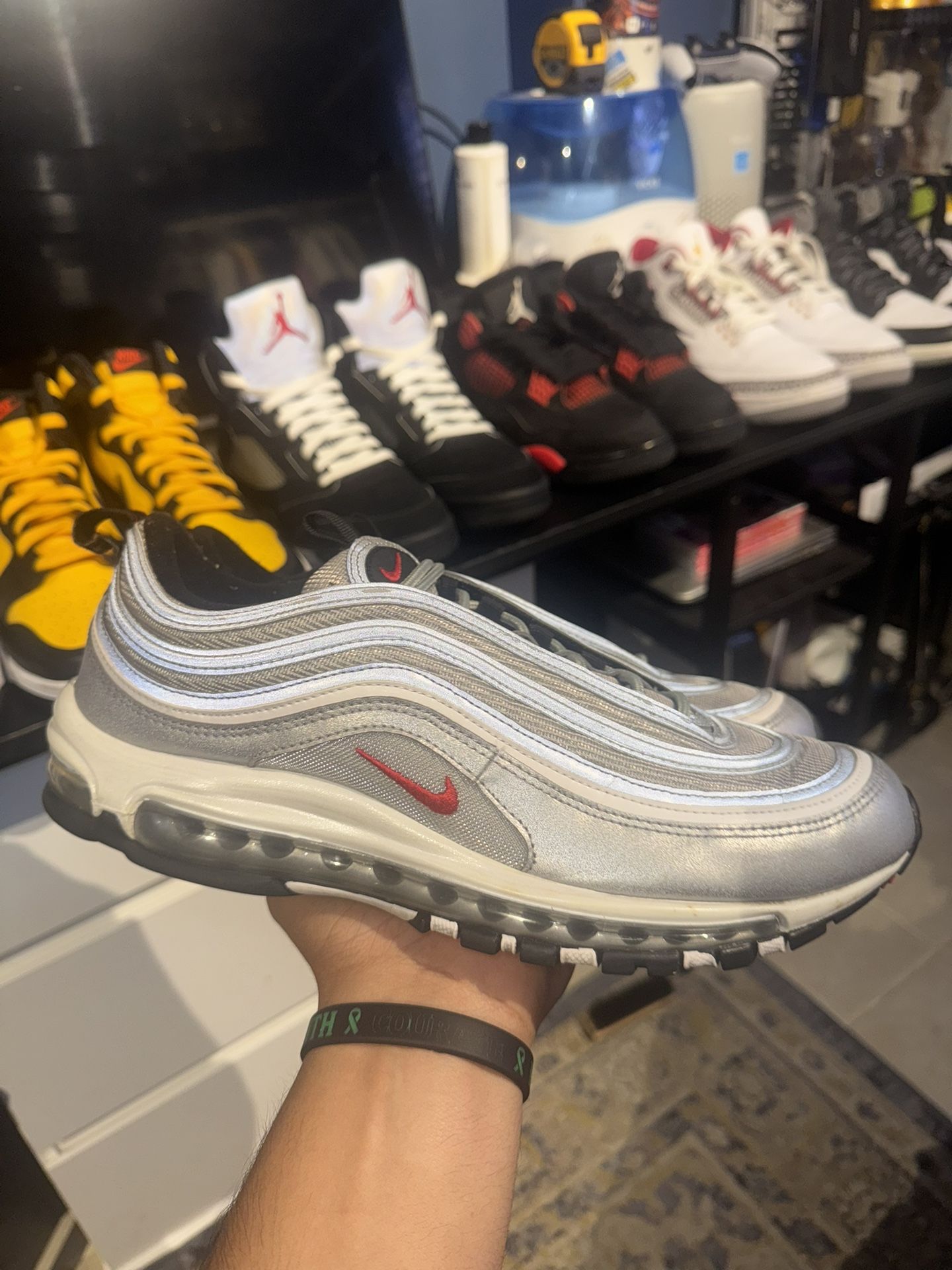nike air max silver bullet size 11.5 no box