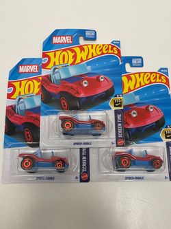 Hot Wheels Spiderman car