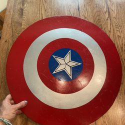 Metal Captain America Shield 20”