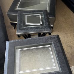 3pc Elegant Coffee Table Set 