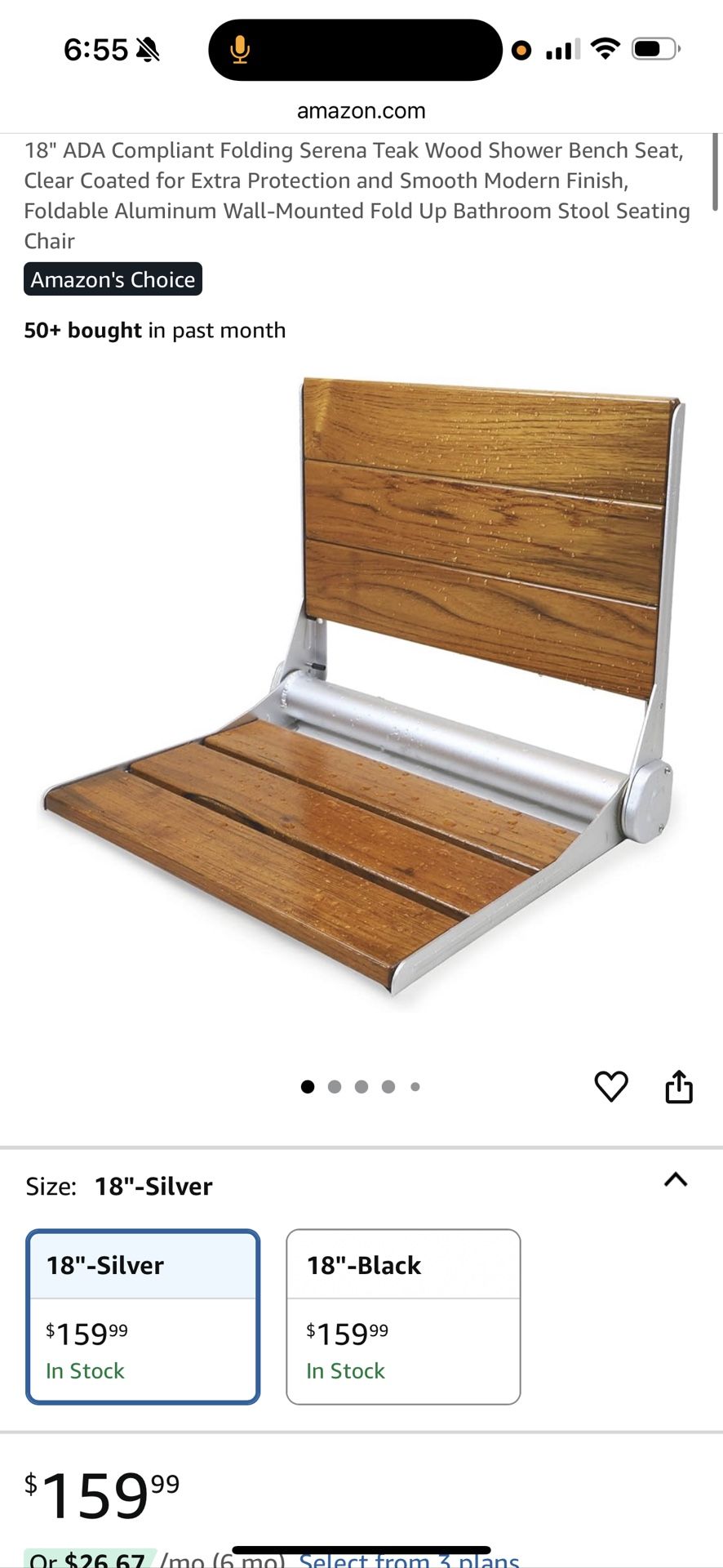 Shower Bench