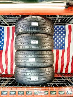 🇺🇸 4 USED TIRES 275/50R21 DUNLOP GRANDTREAK PTA3 ALL SEASON GRAND TOURING 275 50 21