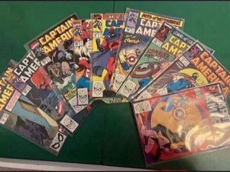 1989  🔥Captain America Comics(Cap vs Crossbones, Cap vs the Red Skull 💀 and Magneto vs the Red Skull. A Nuff Said)