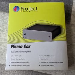 Pro-Ject Phono Box Phono Preamplifier New