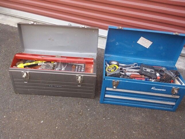 Two Boxes Of Tools